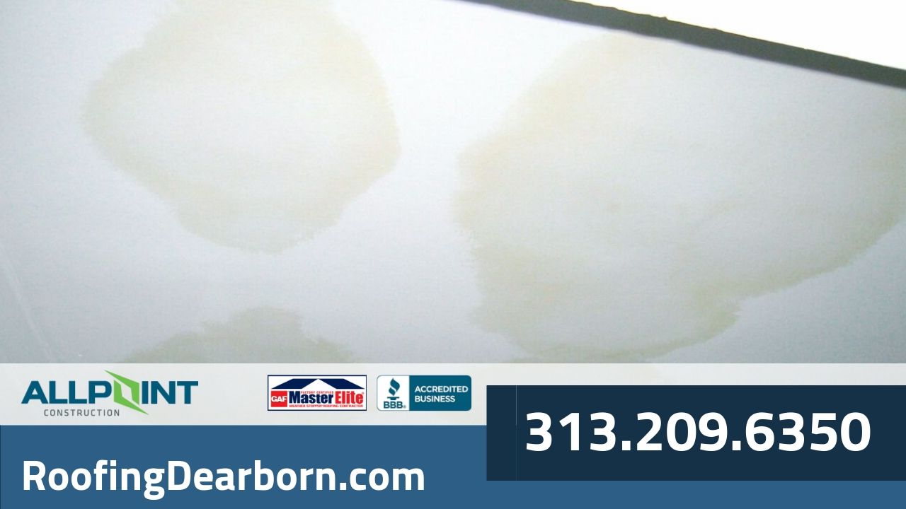 How To Deal With Water Stains On Your Ceiling in Dearborn Michigan