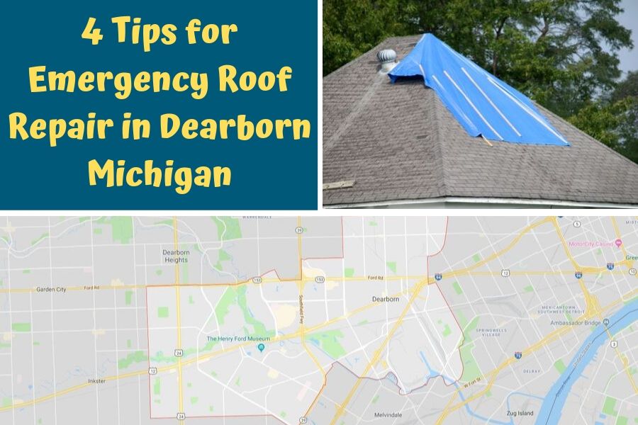 4 Tips for Emergency Roof Repair in Dearborn Michigan