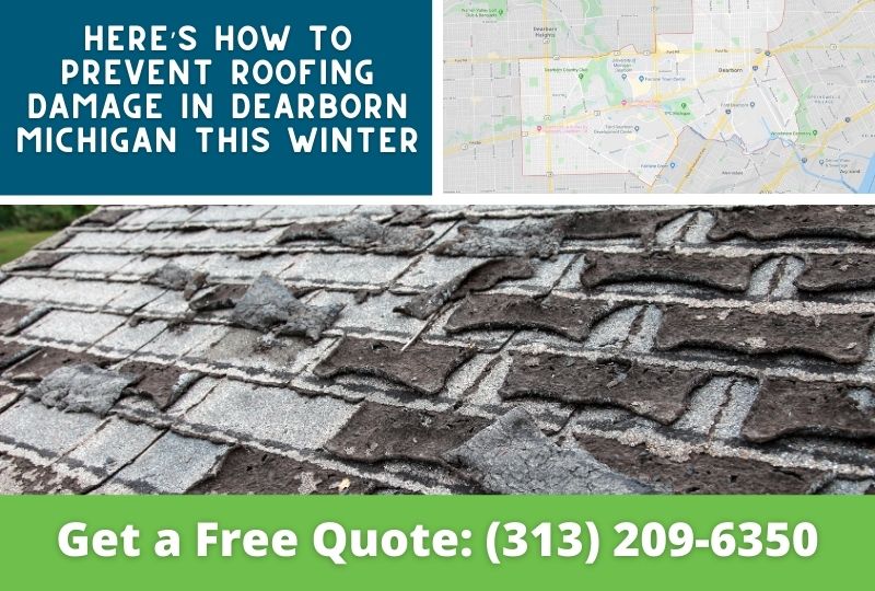 Roof Damage Dearborn Michigan