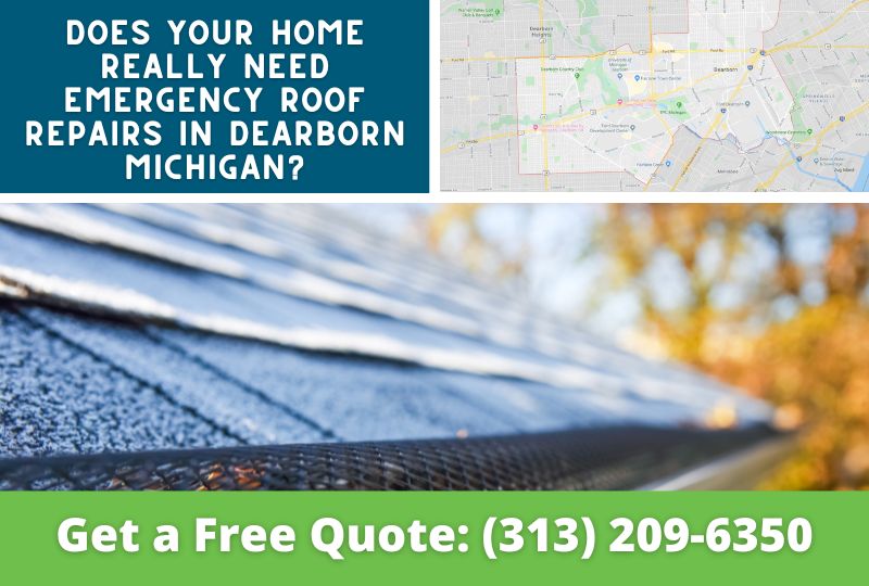 Emergency Roofing Repair Dearborn MI